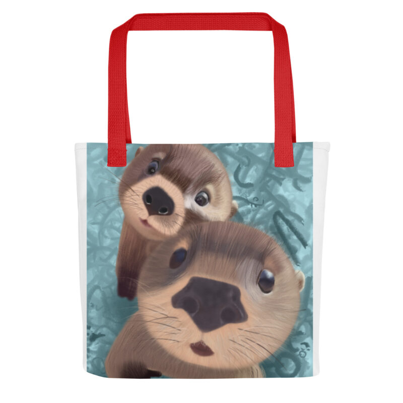 Cute Otters Tote bag - Image 3