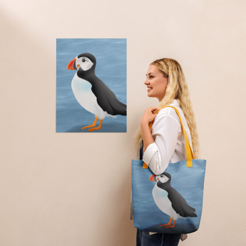 Puffin Tote bag - Image 5