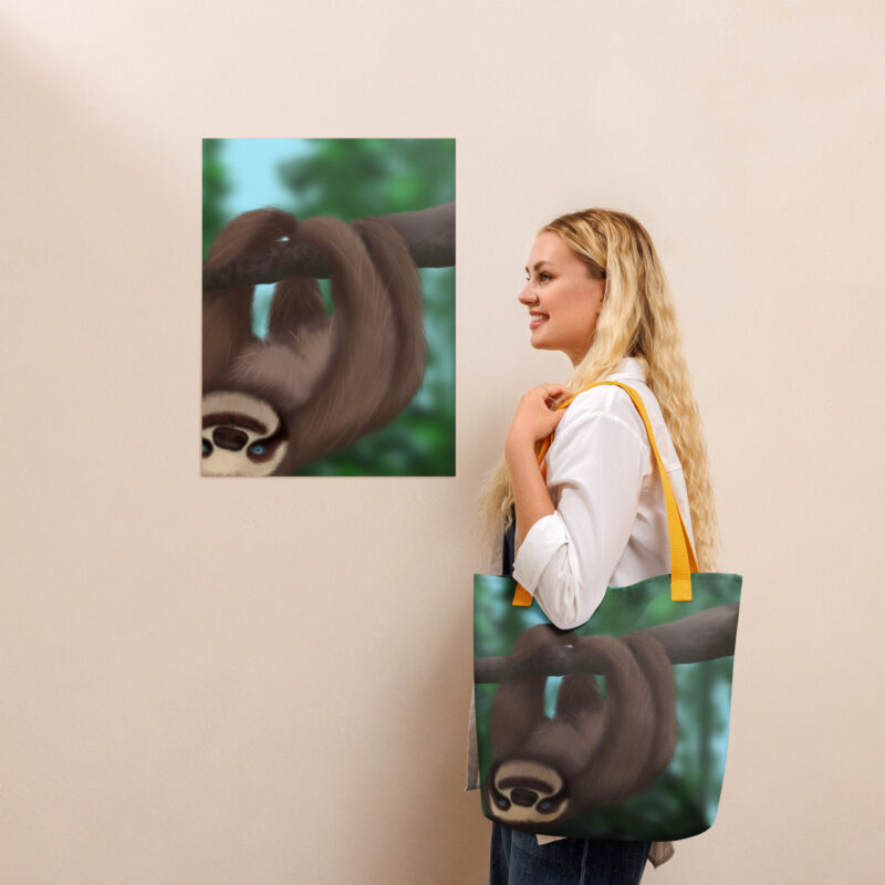Sloth Tote bag - Image 6