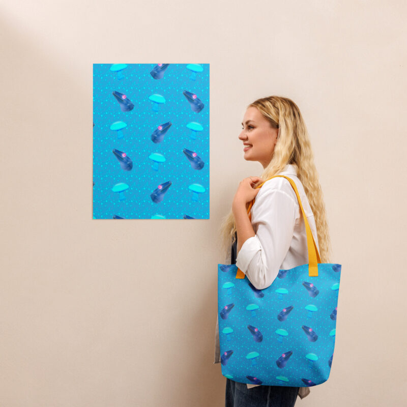 Neon Gecko Tote bag - Image 6