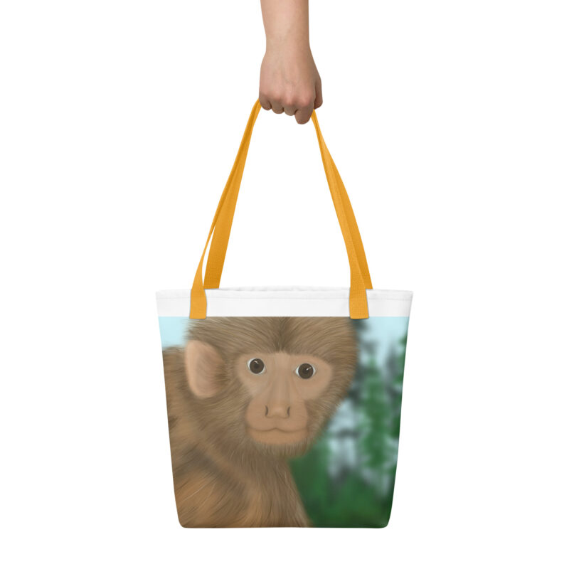 Monkey Tote bag - Image 6