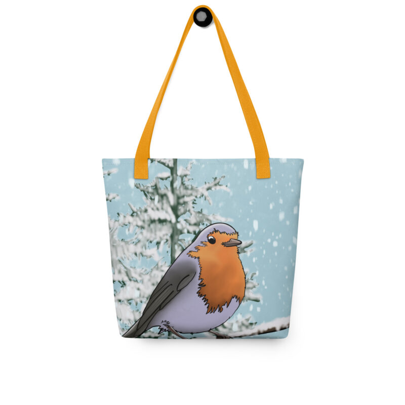 Winter Robin Tote bag - Image 3