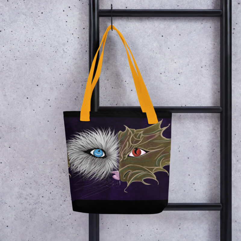 Wolf Dragon Tote bag - Image 6