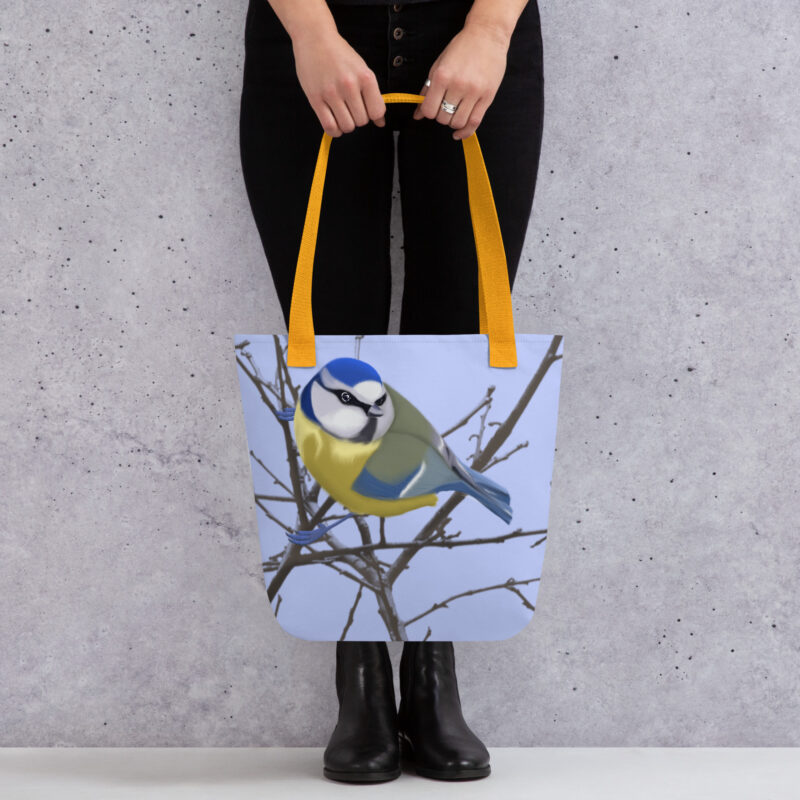 Blue tit Tote bag - Image 3