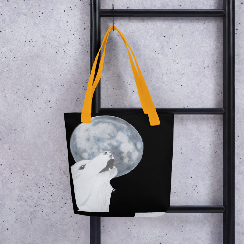 Howling Wolf Tote bag - Image 3