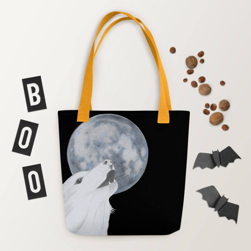 Howling Wolf Tote bag - Image 9