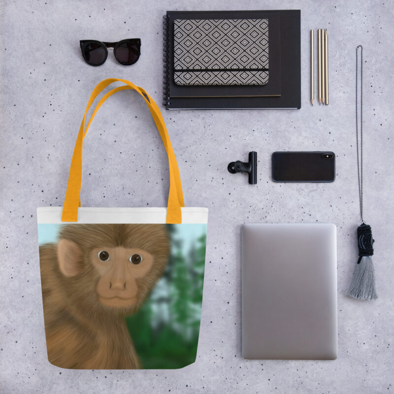 Monkey Tote bag - Image 4