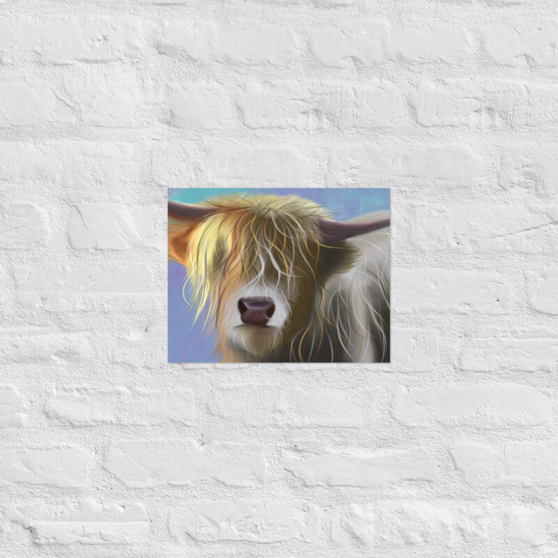 Highland cow Poster - Image 4