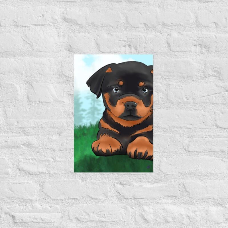 Rottie Poster