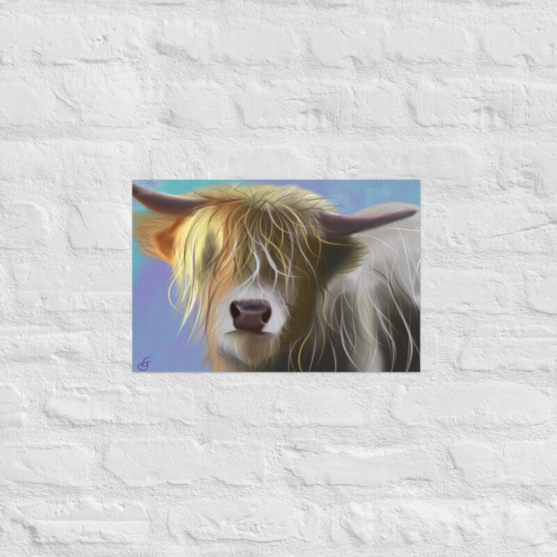 Highland cow Poster - Image 6