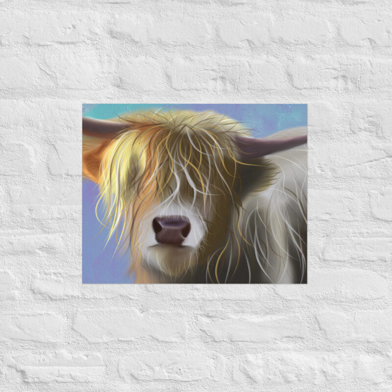 Highland cow Poster - Image 7