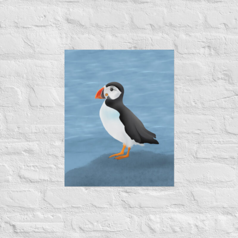 Puffin Poster