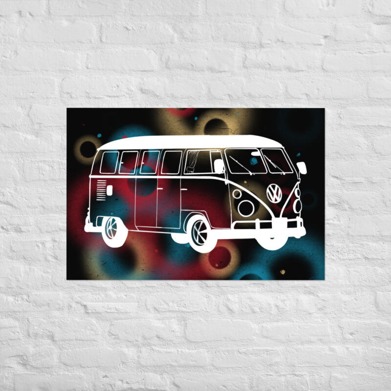 Camper van Poster