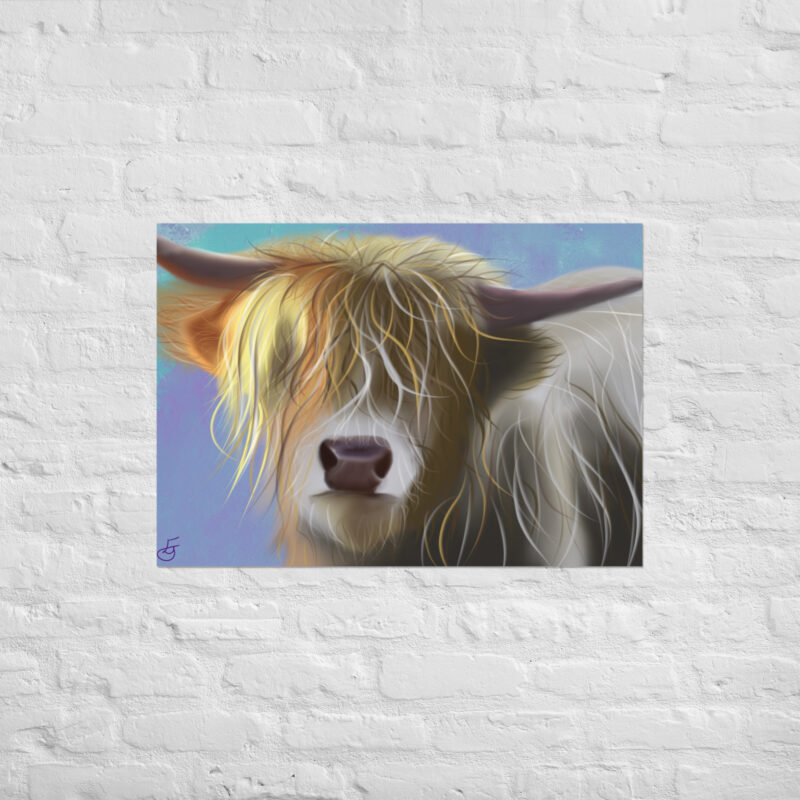 Highland cow Poster - Image 2