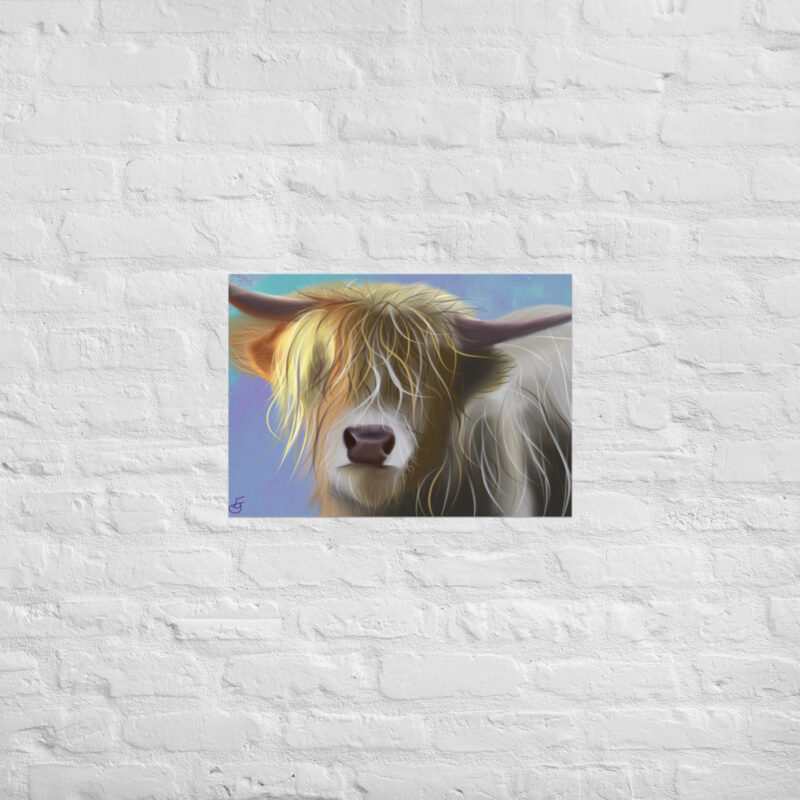 Highland cow Poster - Image 3