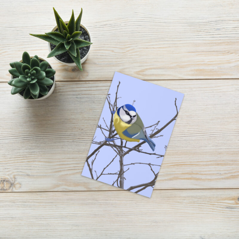 Blue Tit Greeting card - Image 2