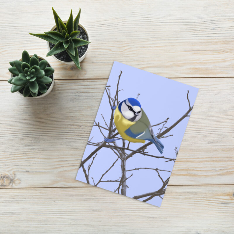 Blue Tit Greeting card - Image 5