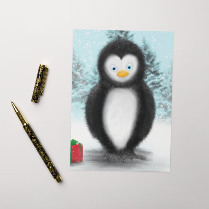 Cute Penguin Greeting card - Image 5