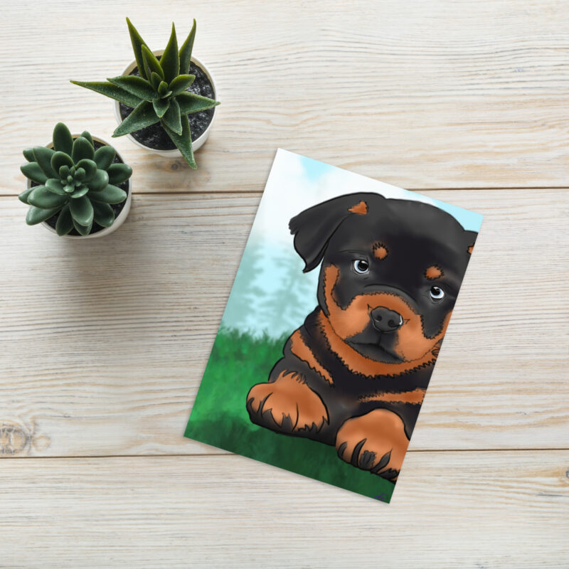 Rottie Greeting card - Image 5