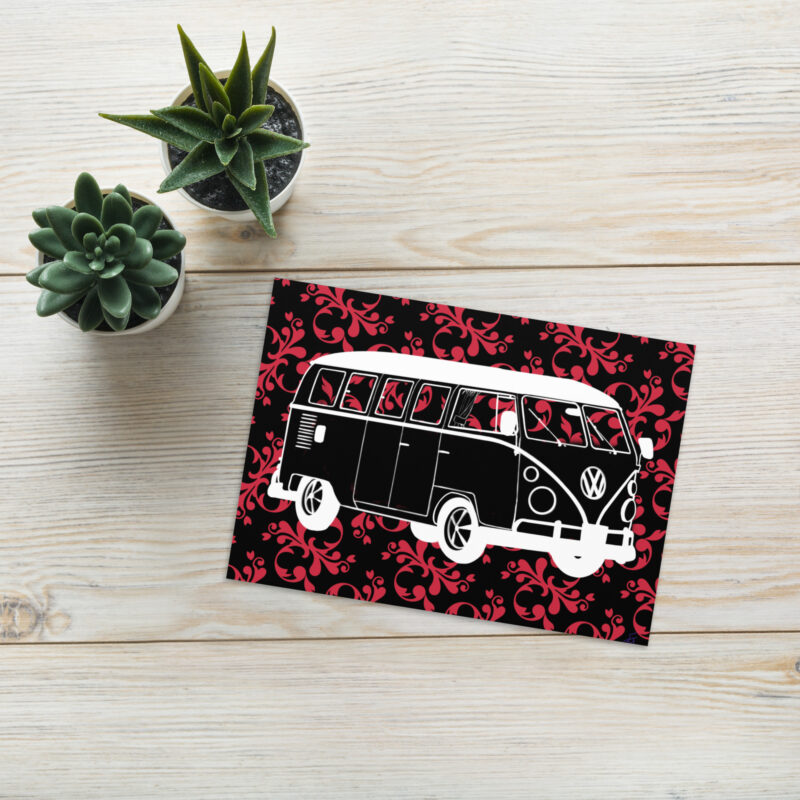 Camper van 2 Greeting card