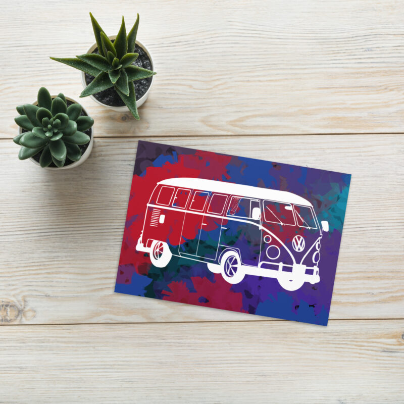 Camper van 5 Greeting card