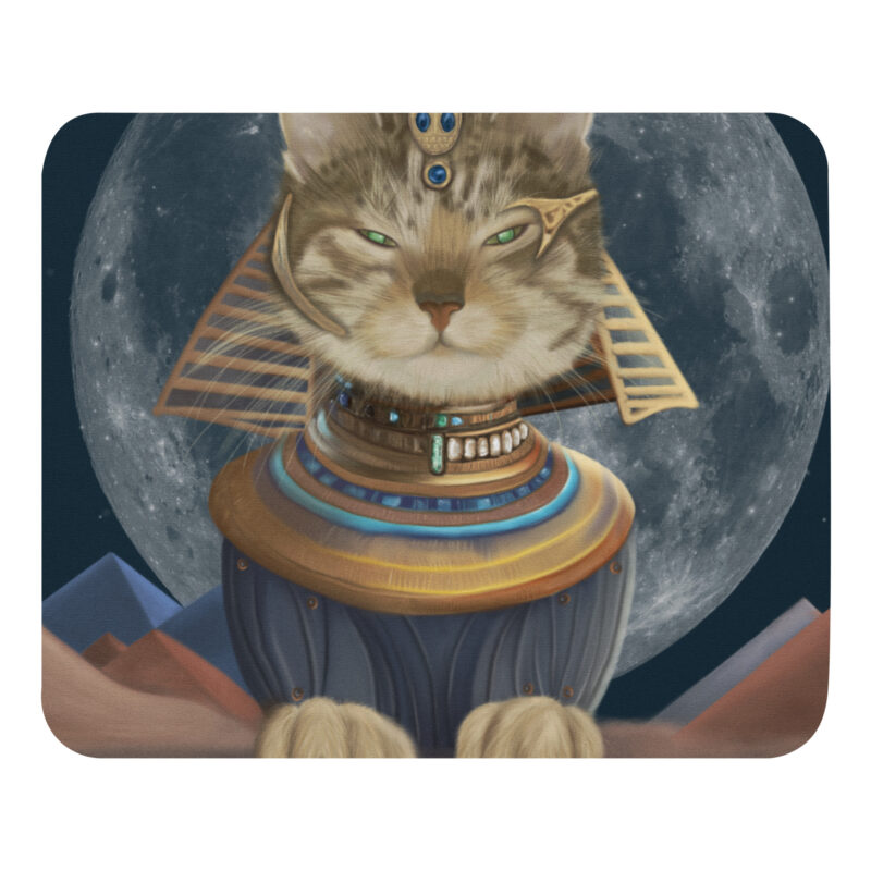 Egyptian Cat Mouse pad