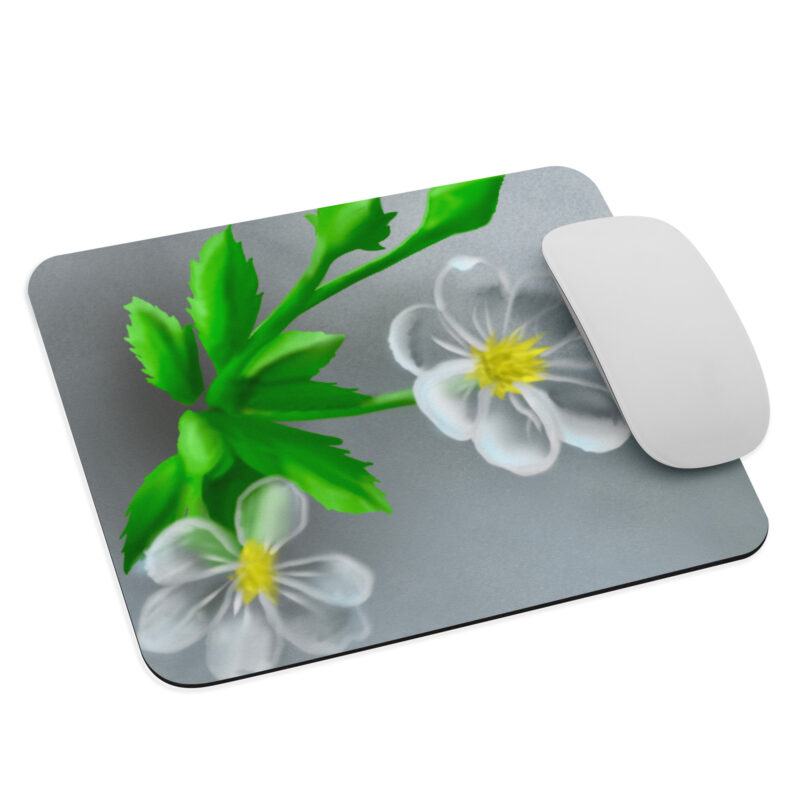 Iridescent Flower Mouse pad - Image 3