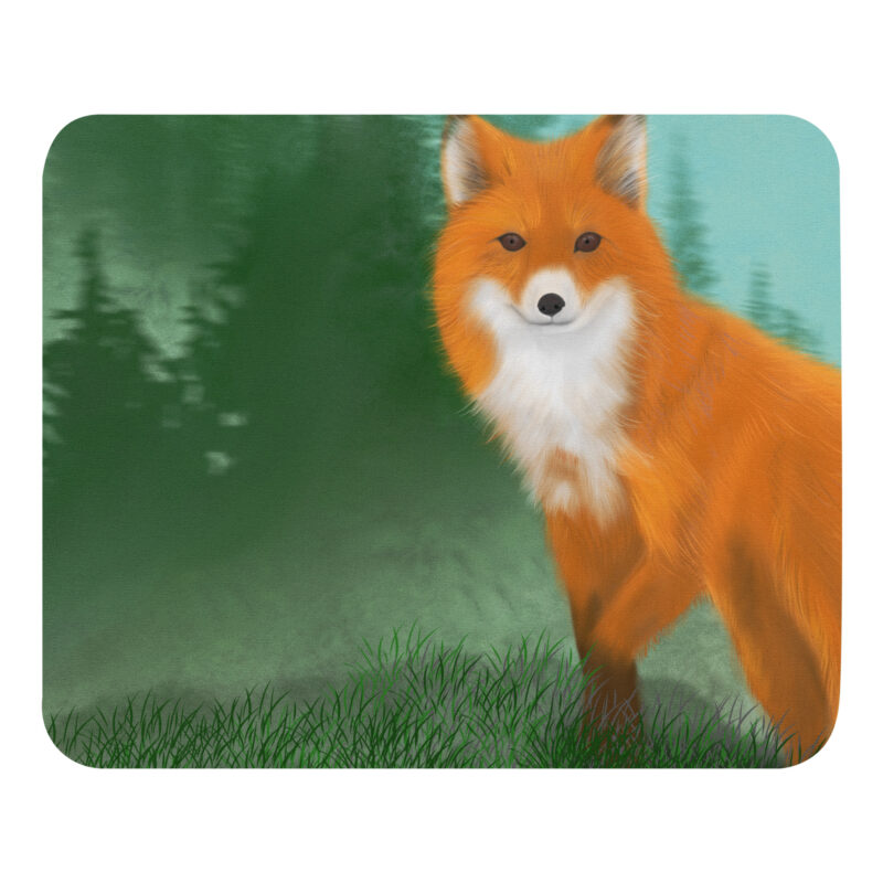 Fox Mouse pad