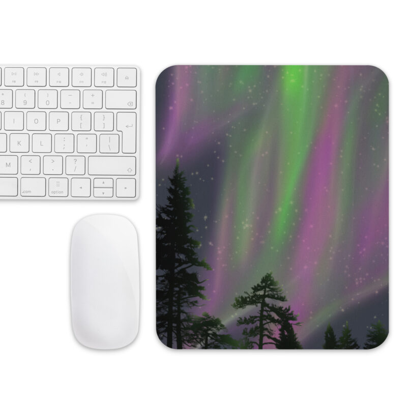 Northern Lights Mouse pad