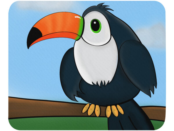 Toucan Mouse pad