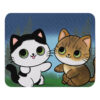 Cartoon kitties Mouse pad