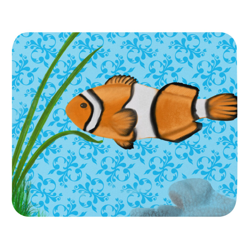 Clown fish Mouse pad