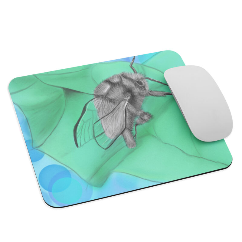 Leaf cutter bee Mouse pad - Image 3