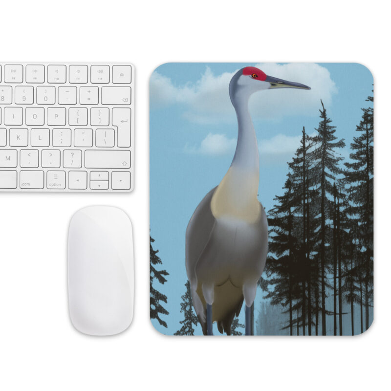 Crane Mouse pad