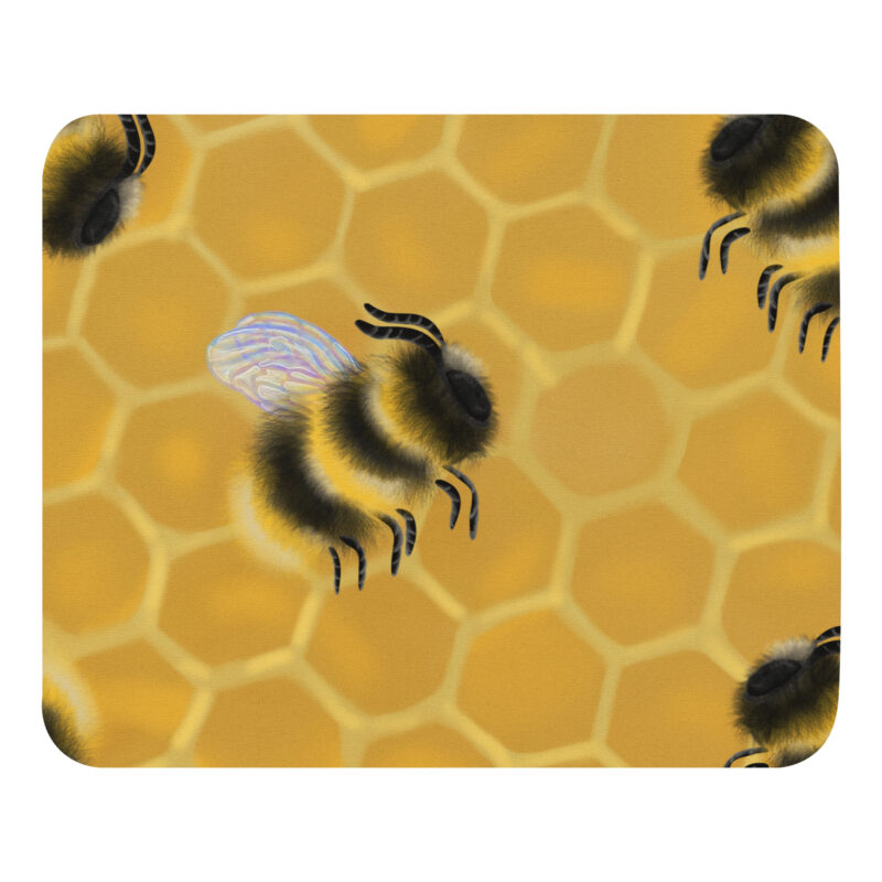 Honey bees Mouse pad