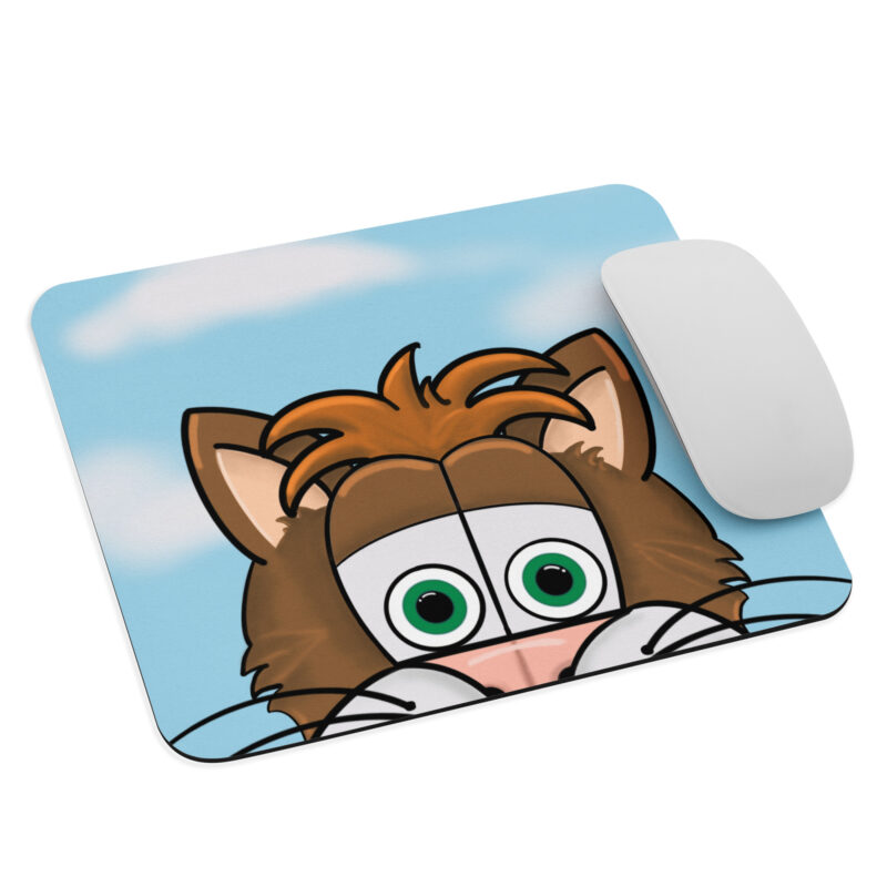Cartoon cat face Mouse pad - Image 3