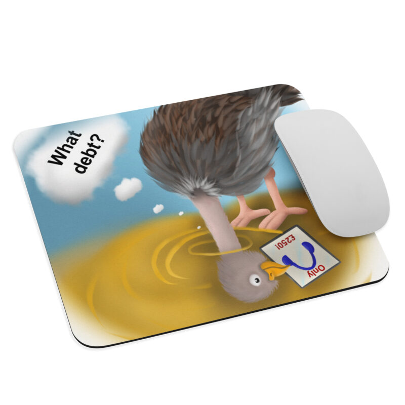 Head in sand Mouse pad - Image 3