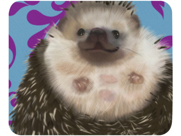 Hedgehog belly Mouse pad