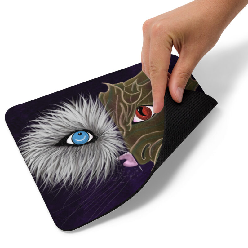 Wolf/ Dragon Mouse pad - Image 3