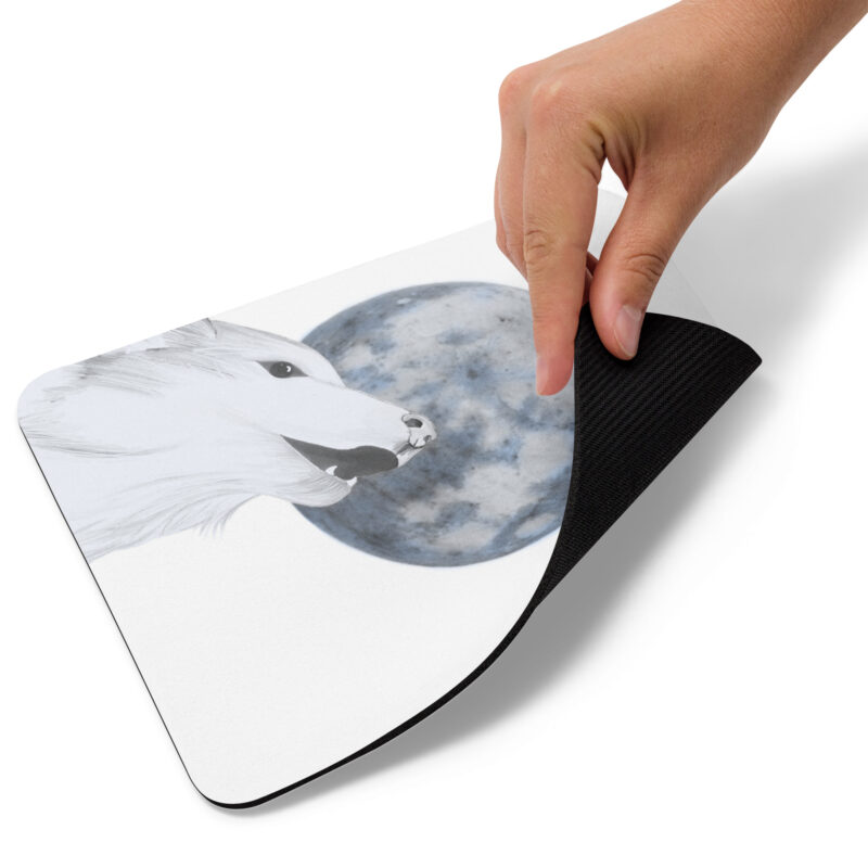 Howling Wolf Mouse pad - Image 2