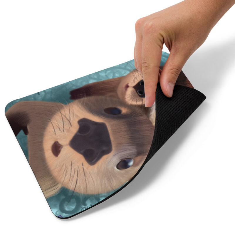 Cute Otters Mouse pad - Image 2