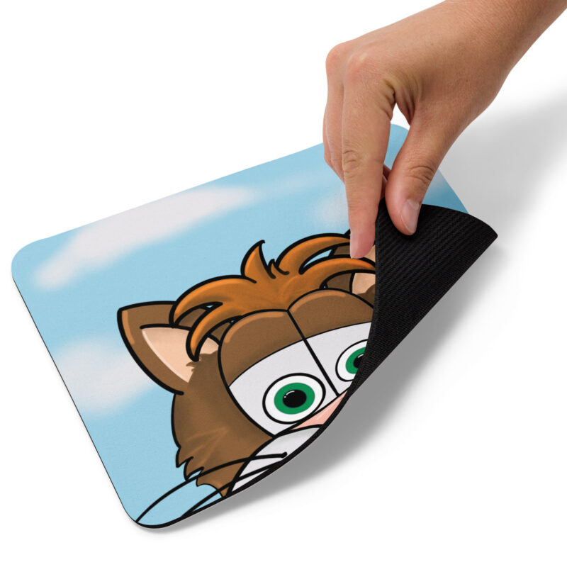 Cartoon cat face Mouse pad - Image 2