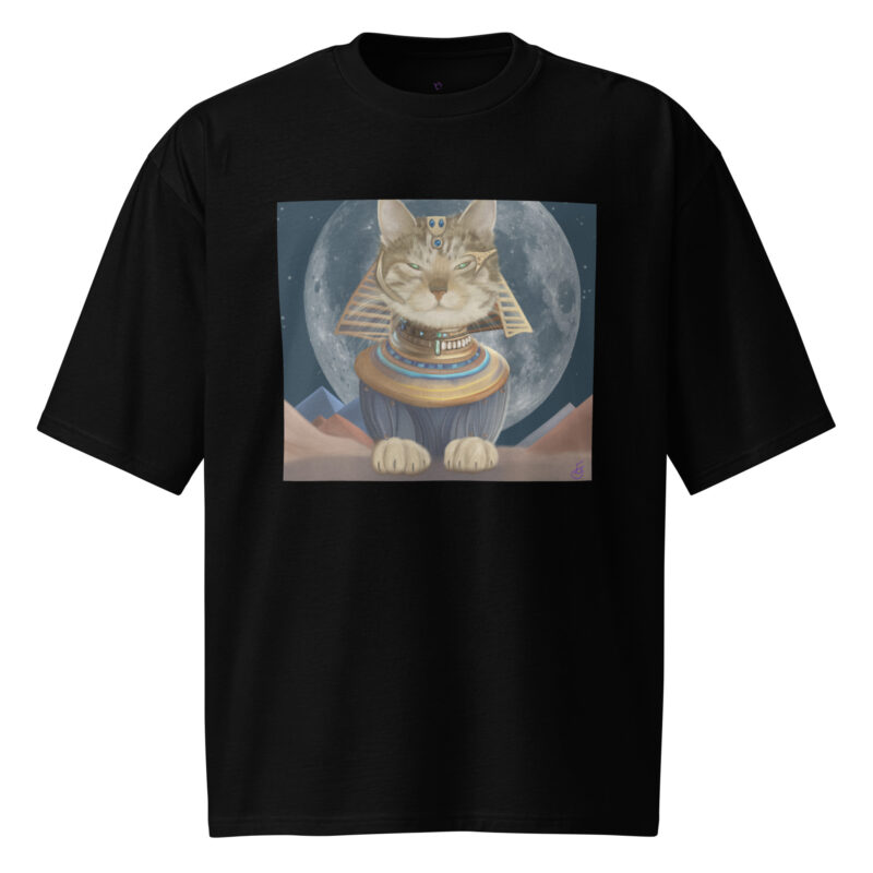 Egyptian Cat Oversized heavyweight t-shirt