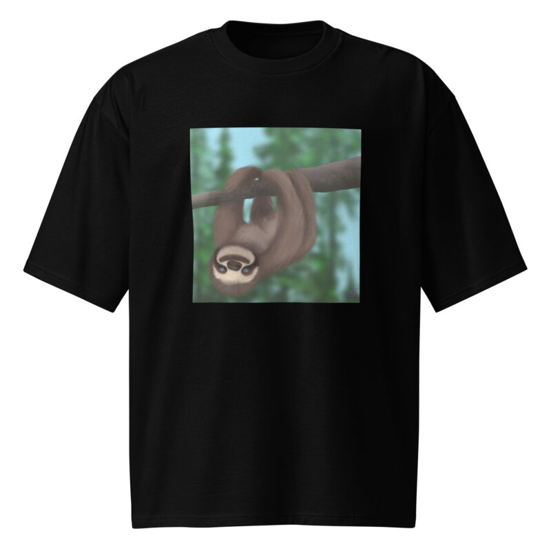 Sloth Oversized heavyweight t-shirt