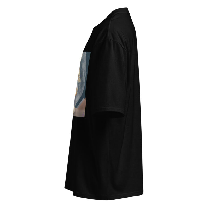 Egyptian Cat Oversized heavyweight t-shirt - Image 4