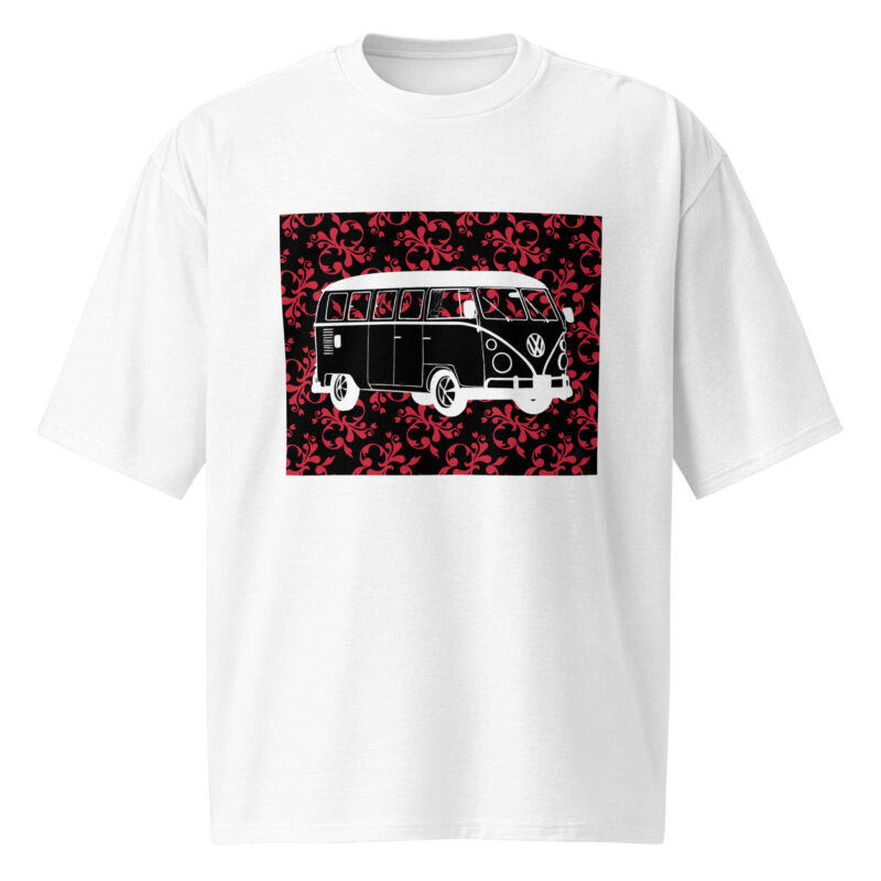 Camper van 2 Oversized heavyweight t-shirt - Image 4