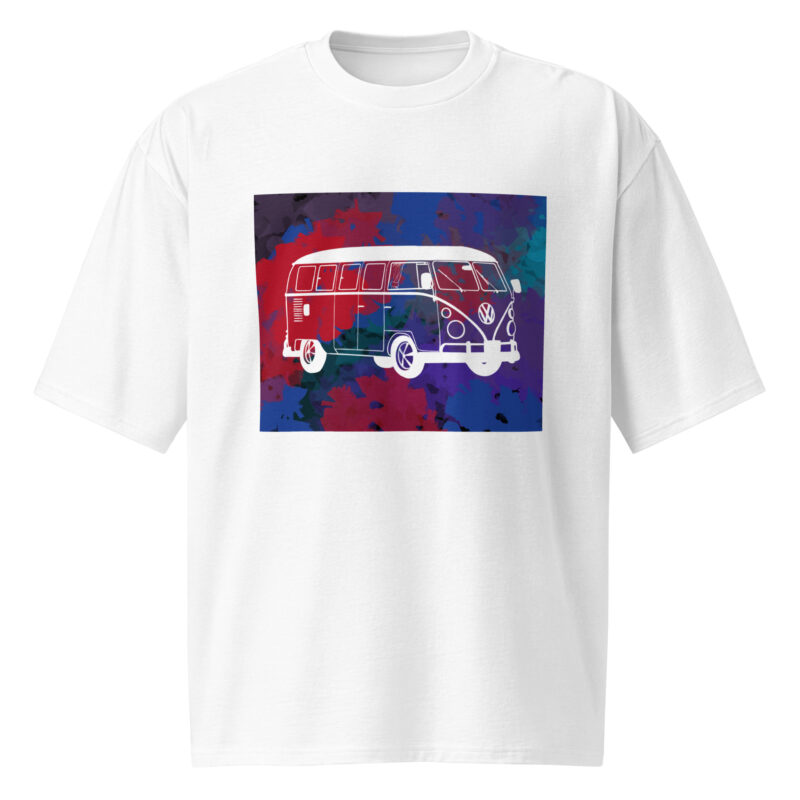 Camper van 5 Oversized heavyweight t-shirt - Image 4