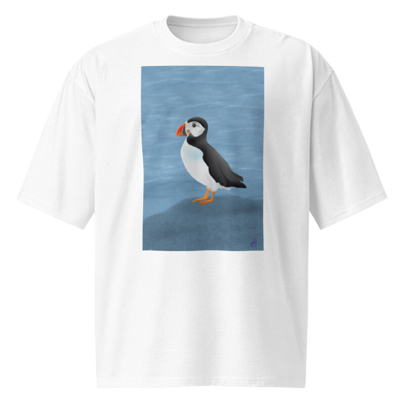 Puffin Oversized heavyweight t-shirt - Image 4