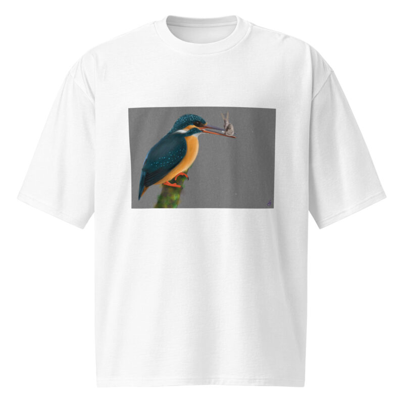 Kingfisher Oversized heavyweight t-shirt