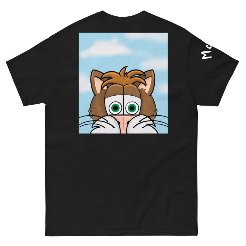 Cartoon cat face Unisex classic tee - Image 6